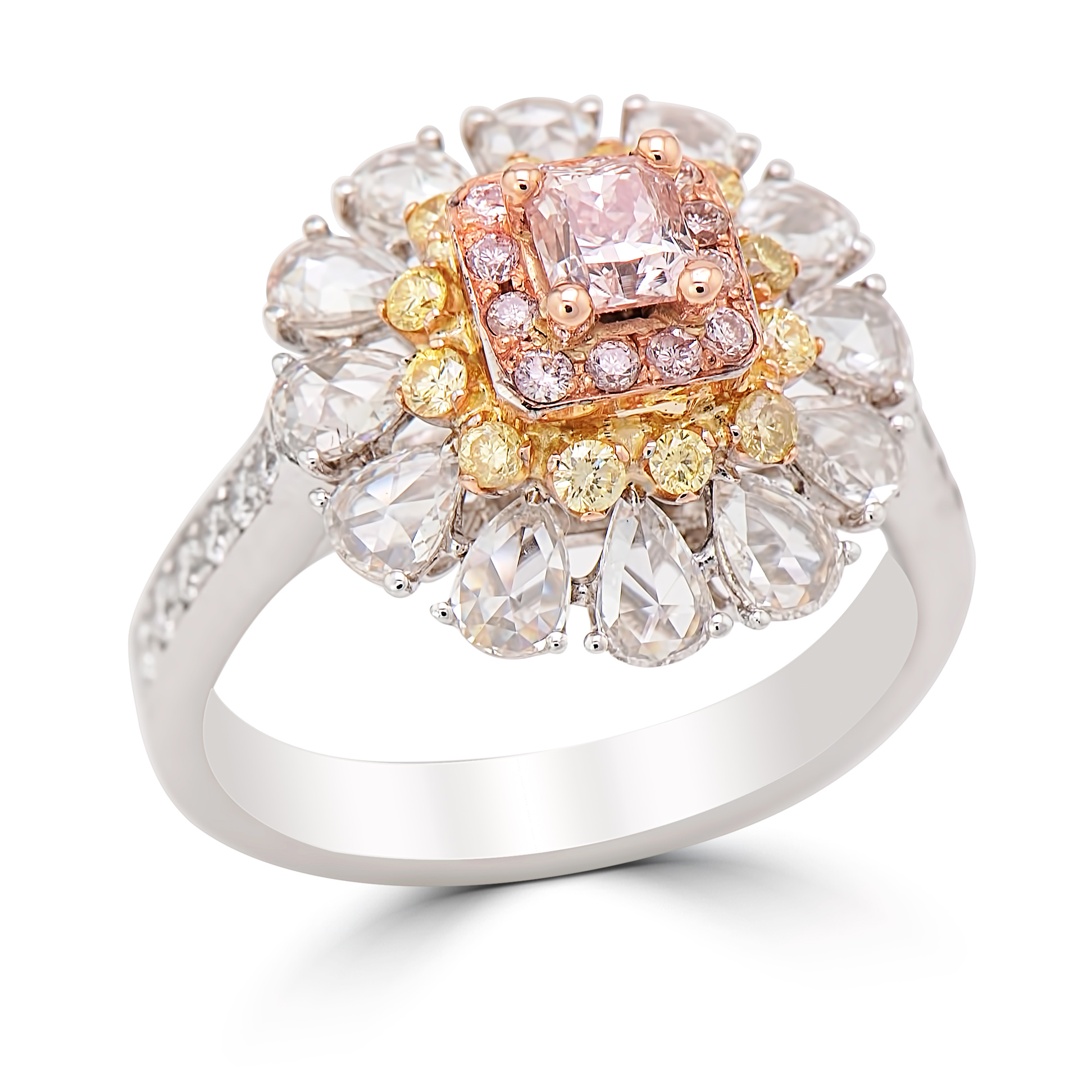 Lady’s 0.35ct Argyle Pink Diamond Ring (1.94ct TW)